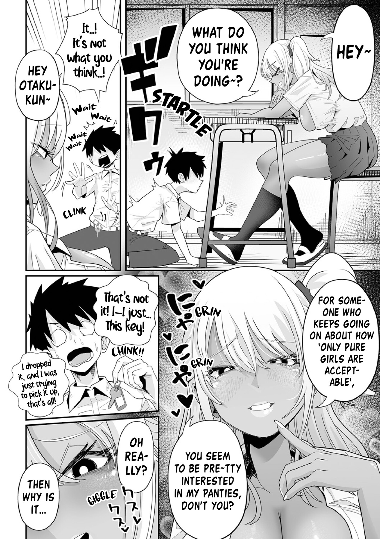 Hentai Manga Comic-Big and Sexy Gyaru-Chapter 1-4